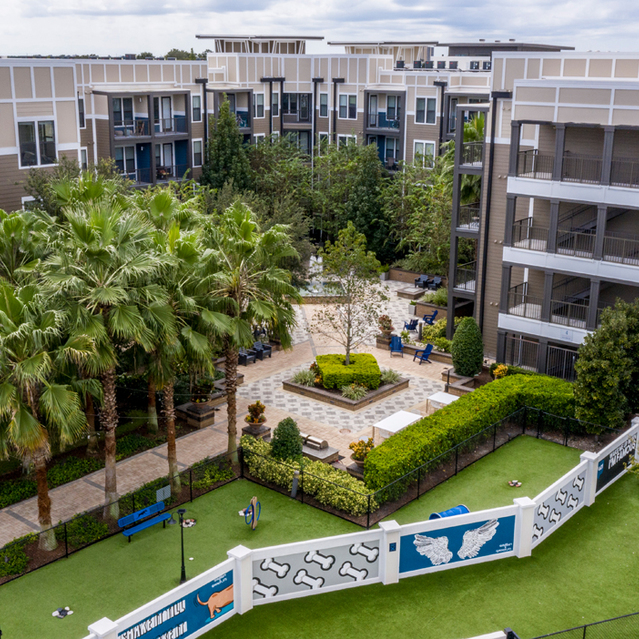 NoHo Flats - Community Aerial View