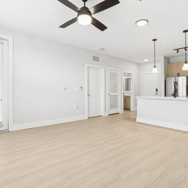 NoHo Flats - Apartments in Tampa - Renovated LivingRoom