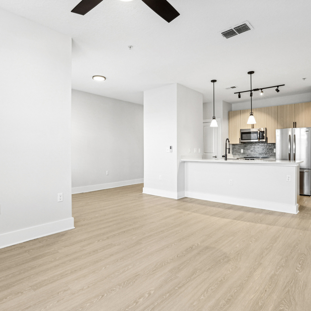 NoHo Flats - Apartments in Tampa - Renovated LivingRoom