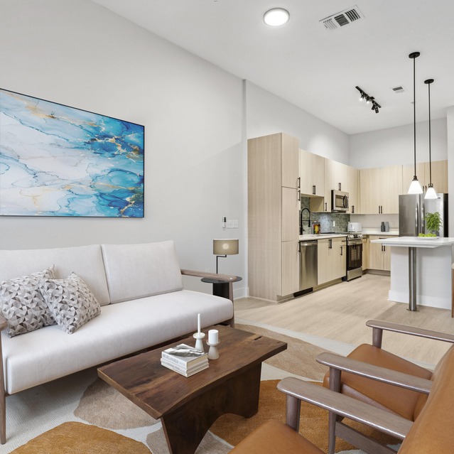 NoHo Flats - Renovated Apartments in Tampa - Living Room