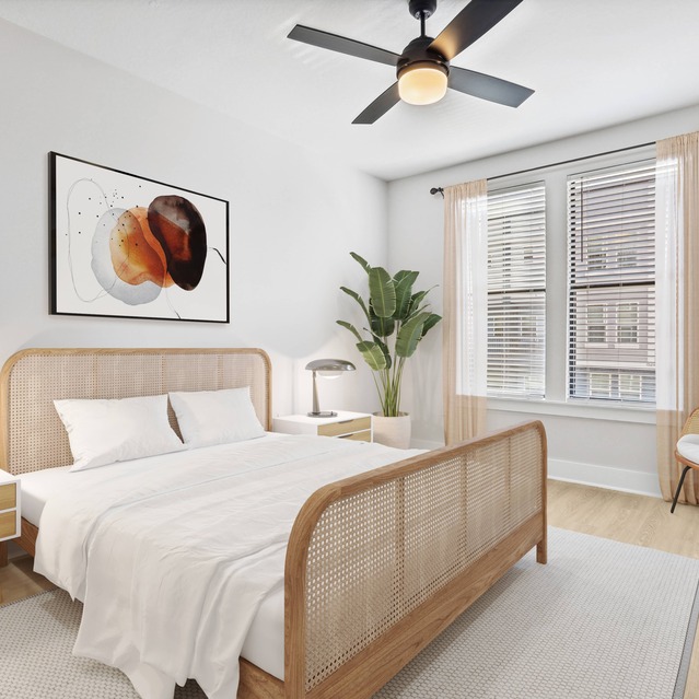 NoHo Flats - Renovated Apartments in Tampa - Bedroom